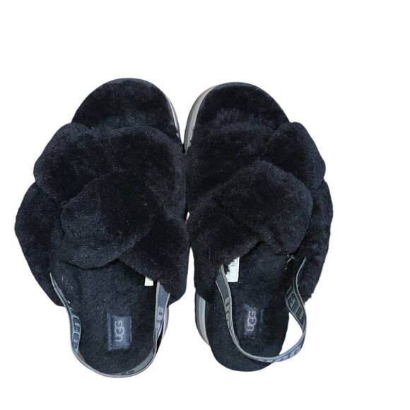 UGG Disco Knot Sandal Black Womens 9 - Picture 5 of 6